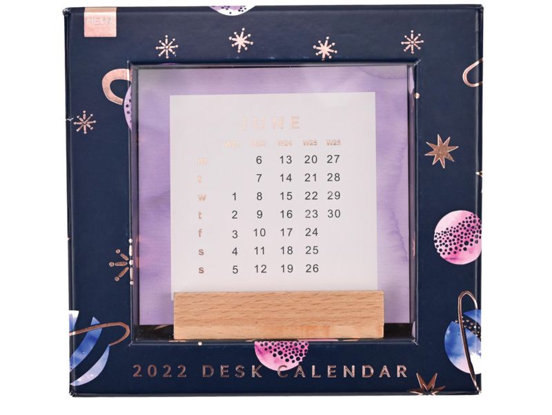 Desk calendar, Dh 30 , available at Hema-1660834652444