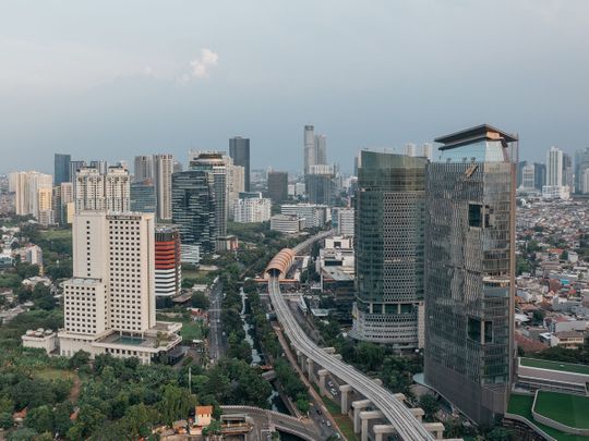 Stock - Jakarta skyline Indonesia