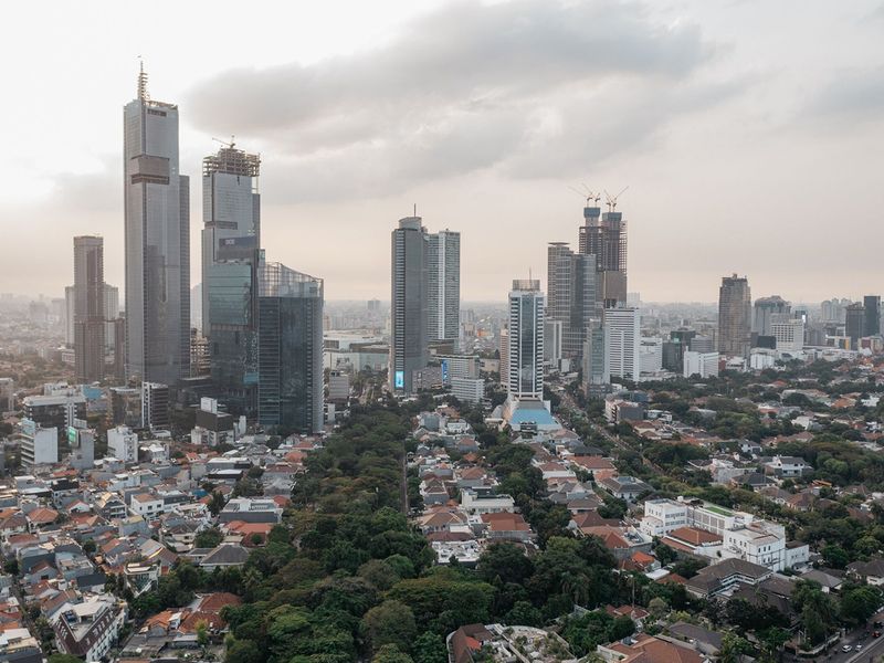 Stock - Jakarta skyline Indonesia