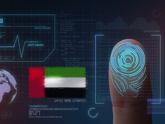 Emirates ID fingerprint