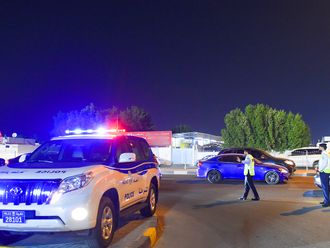 STOCK SHARJAH POLICE PATROL