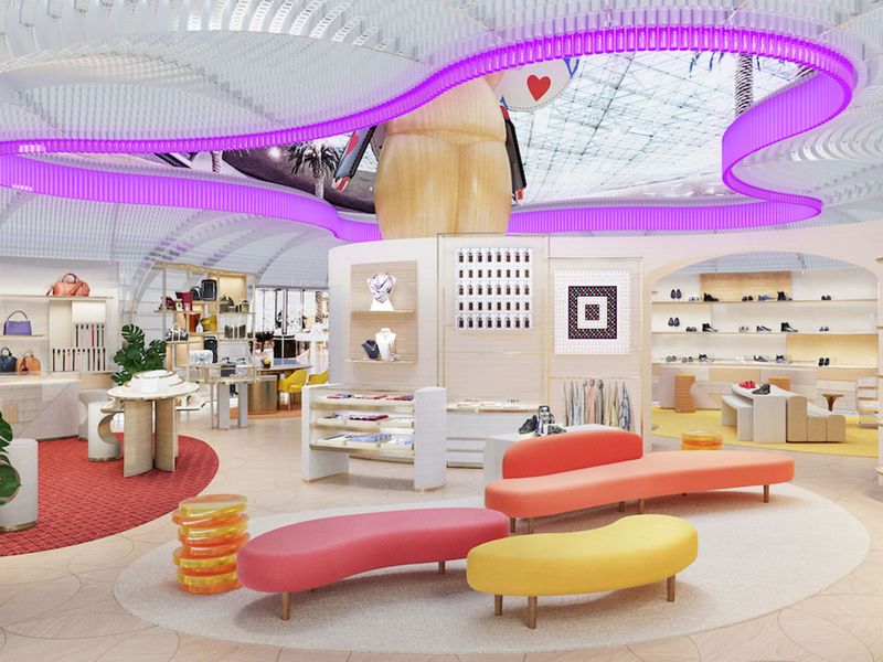Louis Vuitton Opens its First Lounge at Qatar's Hamad International Airport