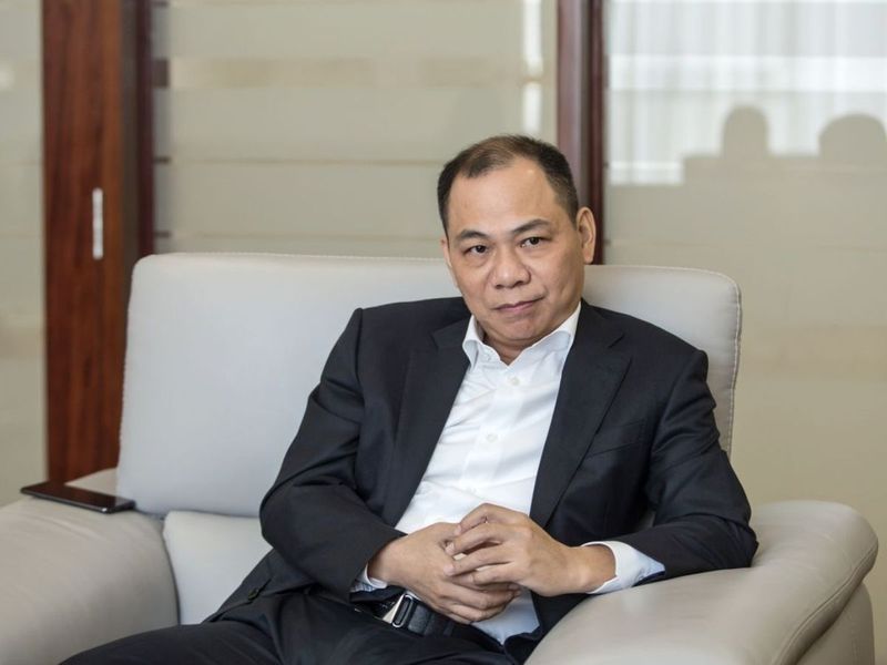 Vietnamese billionaire Pham Nhat Vuong