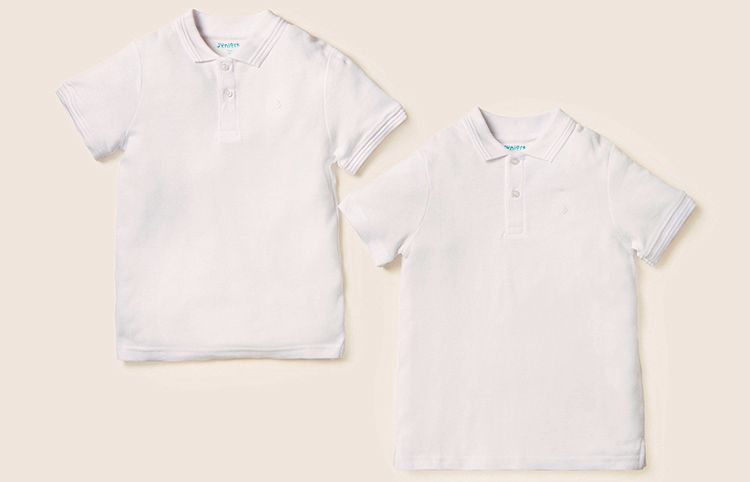 Juniors Solid Polo T-shirt with Short Sleeves - Set of 2_AED 49-1661411869350
