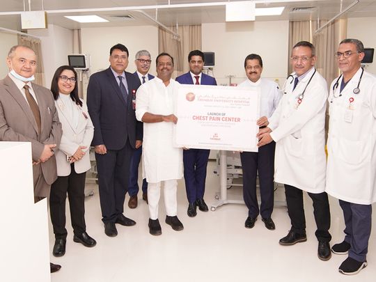 Thumbay University Hospital Ajman Launches a specialised chest pain center