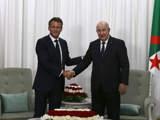 220826 Macron Algeria