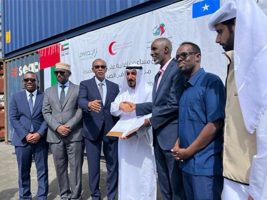 UAE aid to Somalia