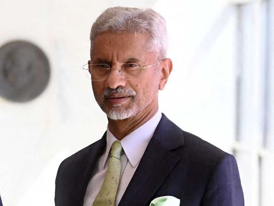 Fireside chat with Dr. Subrahmanyam Jaishankar at the Anwar Gargash ...