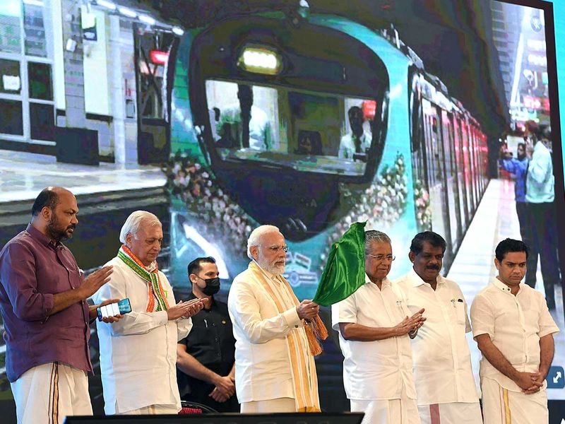 Prime Minister Narendra Modi kochi metro