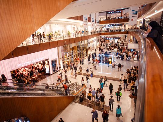 Dubai Mall during DSS 2022