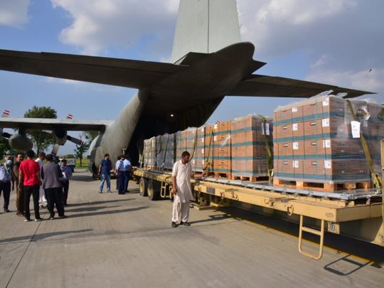 UAE aid. (Image Credit - UAE Embassy)-1662397122481