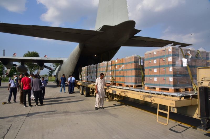 UAE aid. (Image Credit - UAE Embassy)-1662397122481