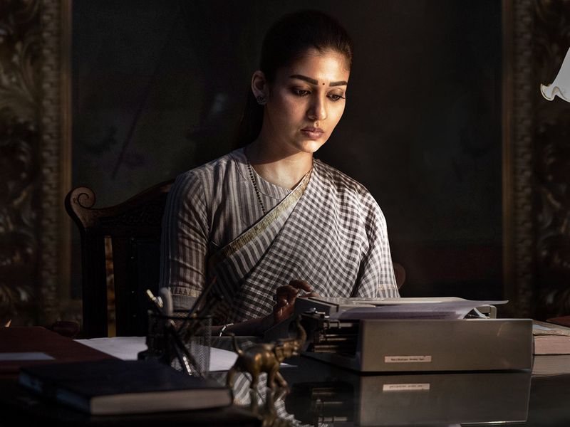 Nayanthara in the poster for ‘Godfather’