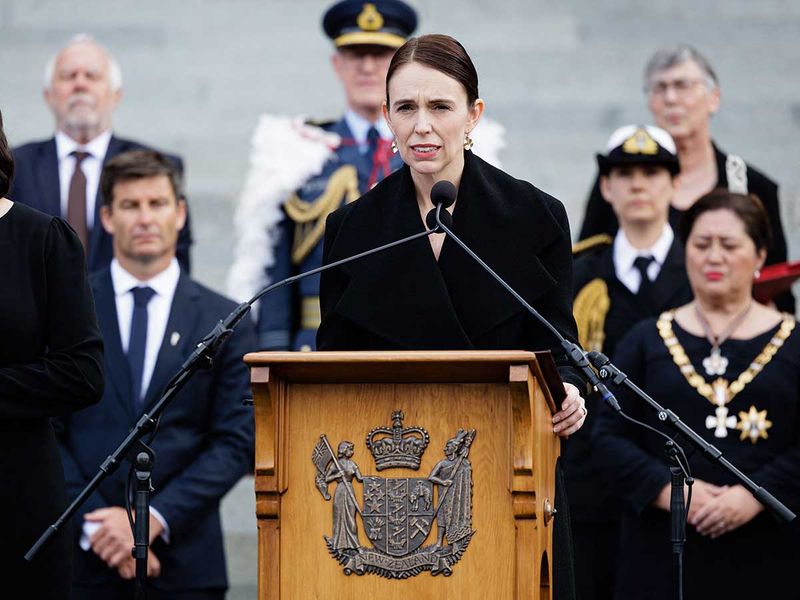 New Zealand's Prime Minister Jacinda Ardern