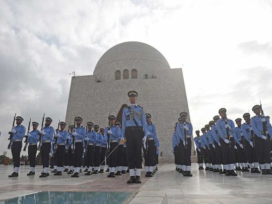 mausoleum of Pakistan's founder Mohammad Ali Jinnah