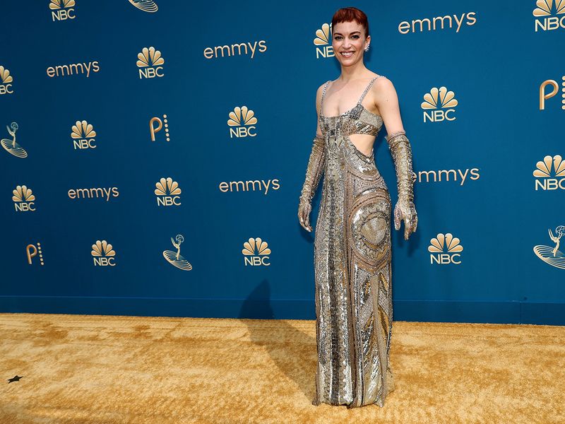 Britt Lower attends the 74th Primetime Emmy Awards held at the Microsoft Theater in Los Angeles, U.S., September 12, 2022. REUTERS/Aude Guerrucci