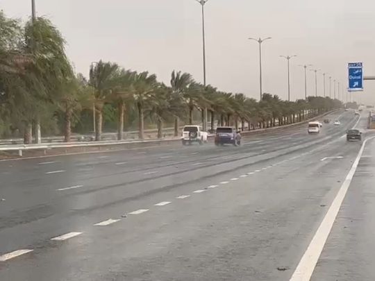 Rain in the UAE