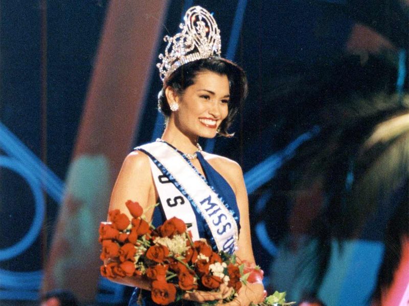 Miss Universe 1997 Brook Lee of the United States