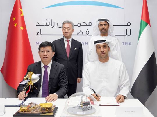 UAE, China sign agreement to explore the moon | Science – Gulf News