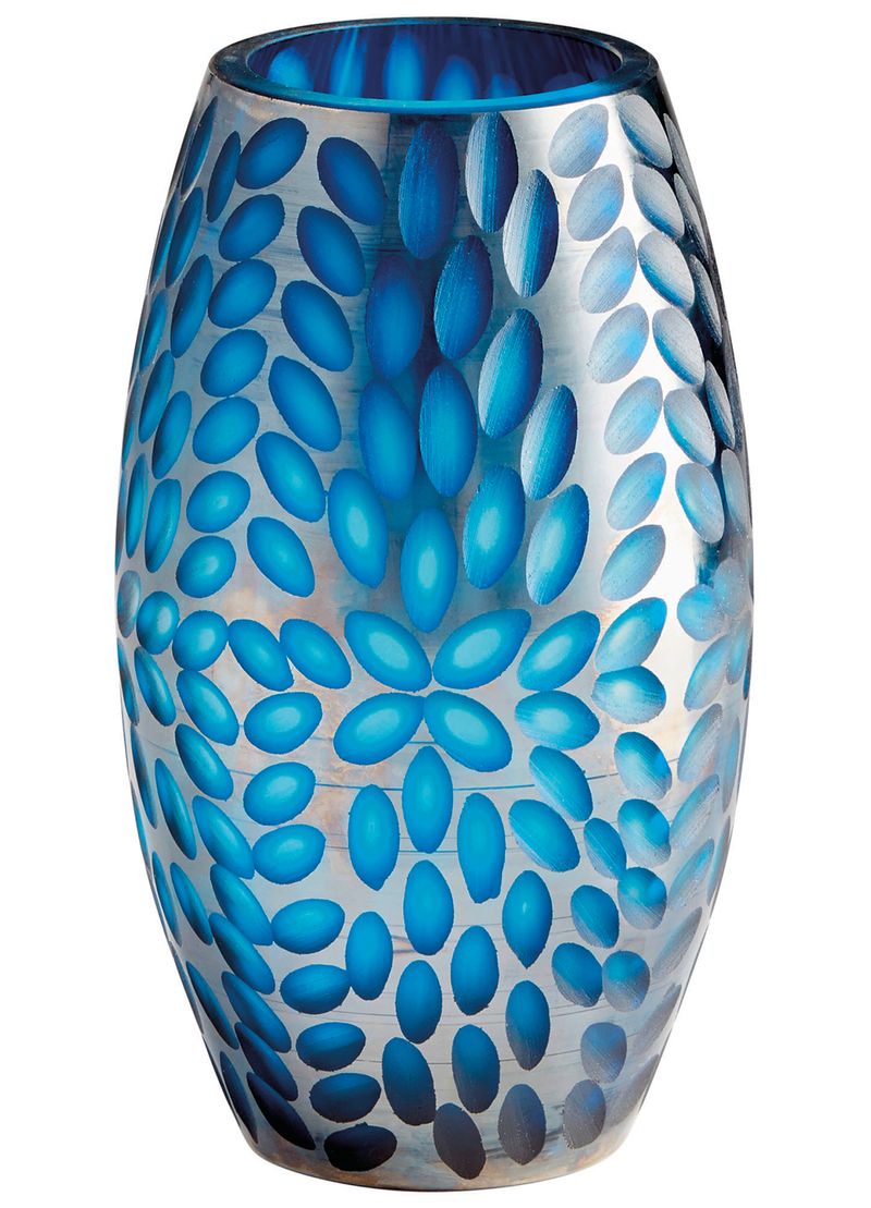 Katara large glass vase Dh588, Interiors