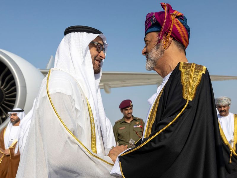 UAE President kicks off state visit in Oman