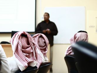 Saudi University students