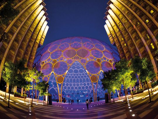 Photos: Stunning visuals at Al Wasl Dome greet visitors as Expo City ...