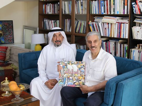 Shakir Noori  with Hussein Mahmoud Al-Azami