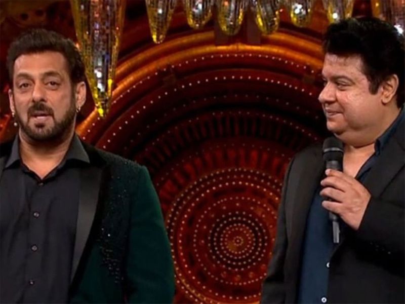 Salman Khan (left) and Sajid Khan(left)