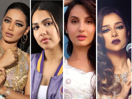 Emirati singer-songwriter Balqees, Moroccan-Canadian sensation Nora Fatehi, award-winning Moroccan singer-songwriter Manal and Iraqi diva Rahma Riad all contribute their enchanting voices to the captivating new Fifa World Cup tune 