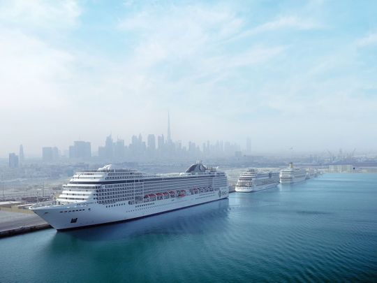 Dubai cruise industry city