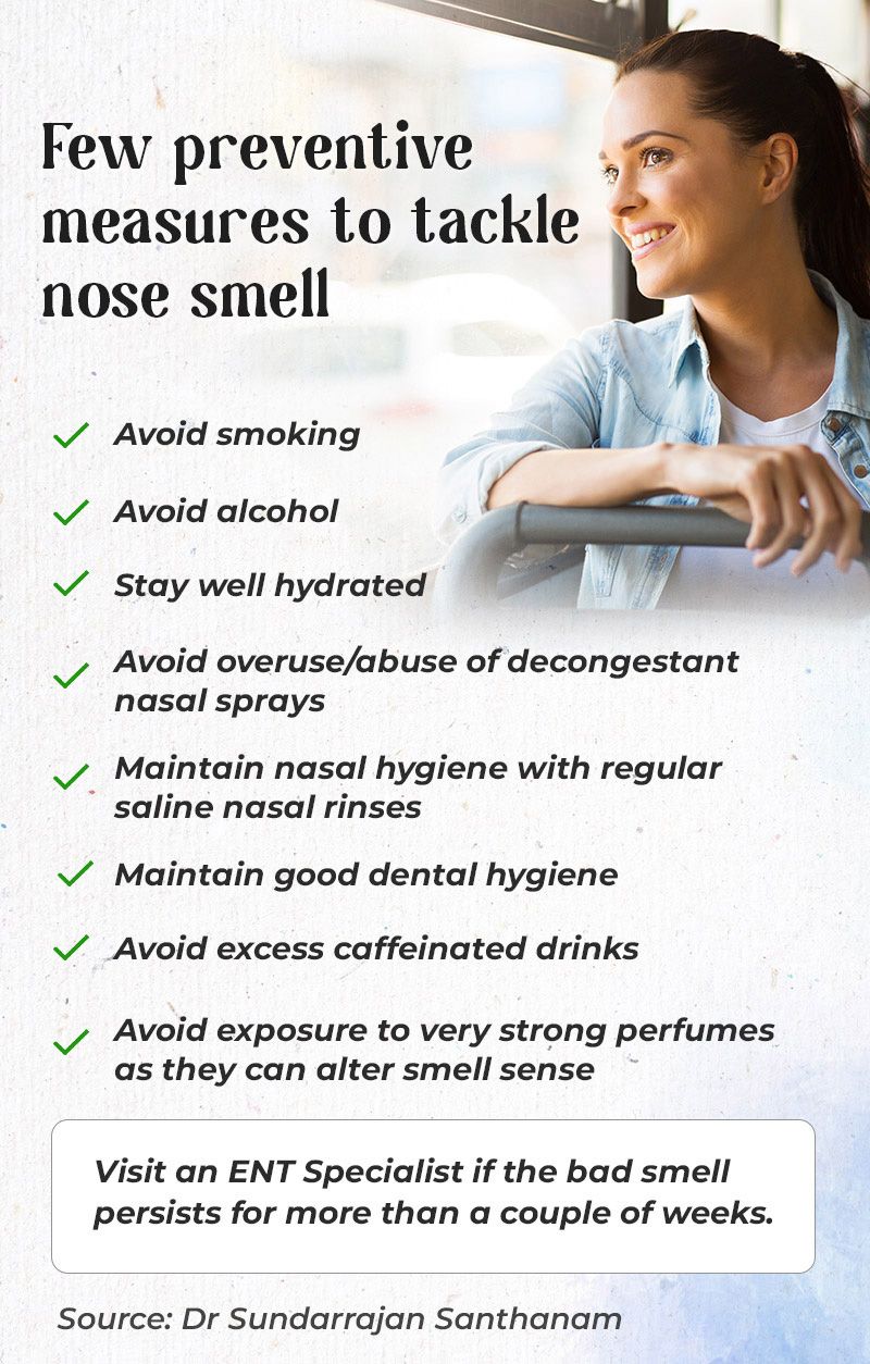 Burning Smell From Nose Why am I getting that bad smell in my nose? How to get rid of it? |  Special-reports – Gulf News