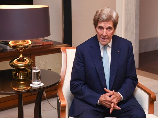 US special climate envoy John Kerry