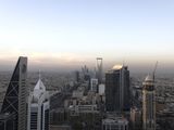 Stock - Saudi economy / Riyadh skyline