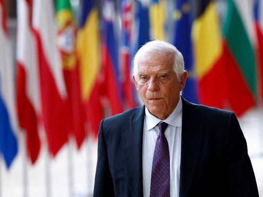 File: European Union Foreign Policy Chief Josep Borrell