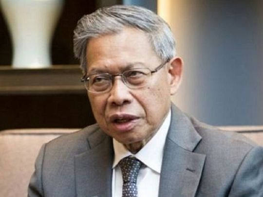 Malaysia's economy minister Mustapa Mohamed