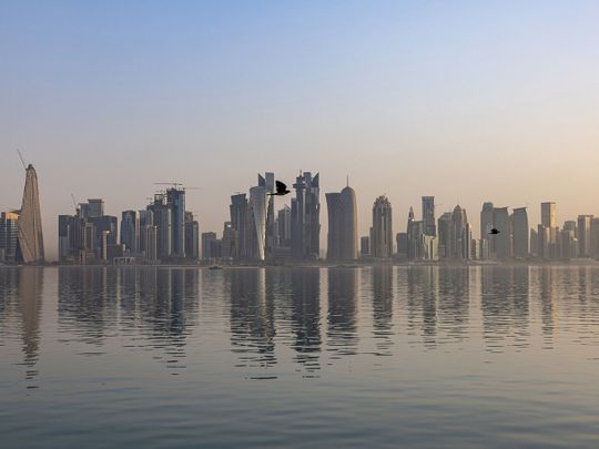 Stock - Doha skyline