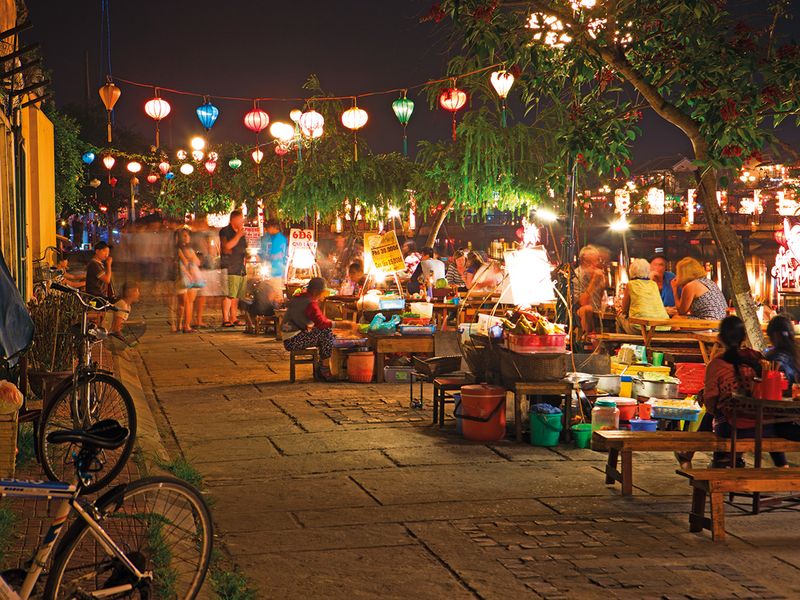 The Hoi An Night market 