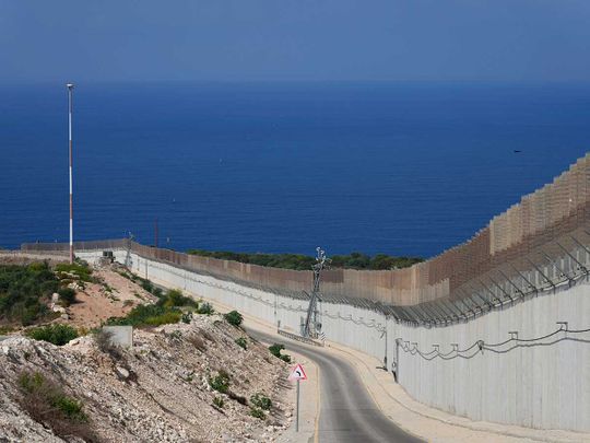 Israel Lebanon border maritime deal