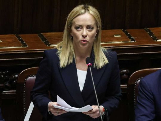 Giorgia Meloni, Italy's new prime minister