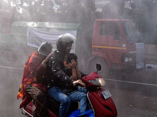 Delhi smog pollution diwali