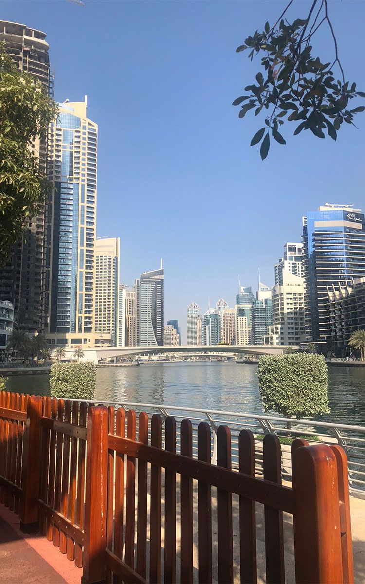 Dubai Marina promenade