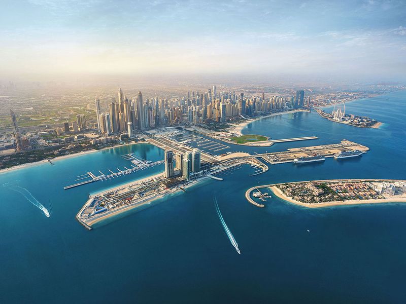 Stock - Dubai Harbour