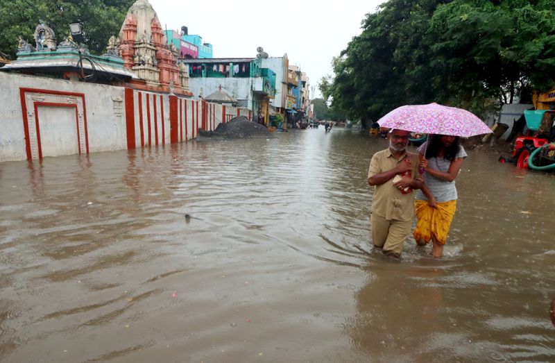 Pictures: Heavy Rains In Chennai Leave 2 Dead, SDRF On Standby | News ...