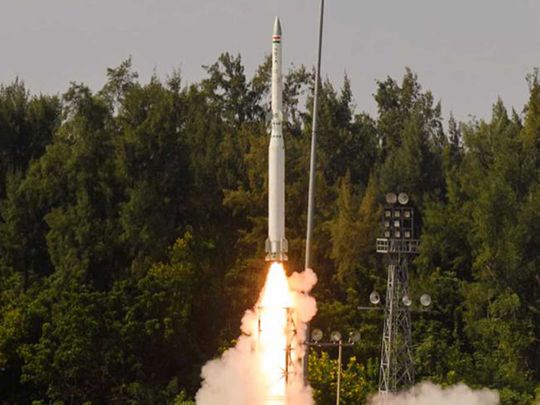 Maiden Flight-test Of Phase-II Ballistic Missile Defence Interceptor ...