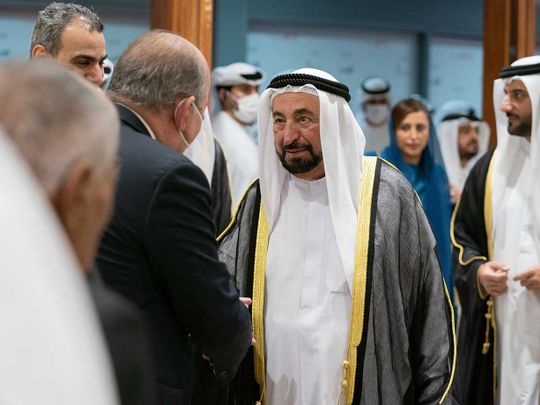 His Highness Sheikh Dr. Sultan bin Muhammad Al Qasimi Sharjah Book Fair