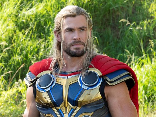 Chris Hemsworth in 'Thor: Love and Thunder'