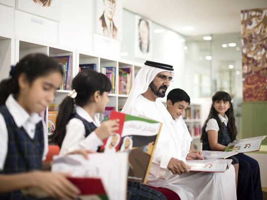 شاهد: الشيخ محمد يعلن نهائي تحدي القراءة العربي في دبي