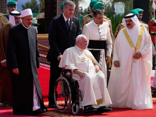 Pope Bahrain 