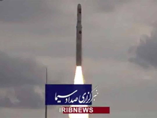 a satellite carrier rocket